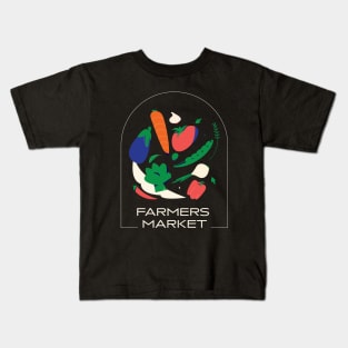 Veggies farmers market Kids T-Shirt